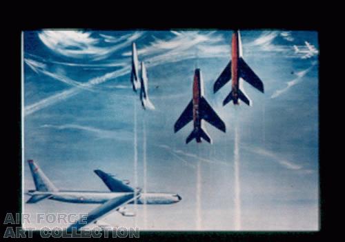 THE WILD BLUE YONDER - B-52S AND F-100S